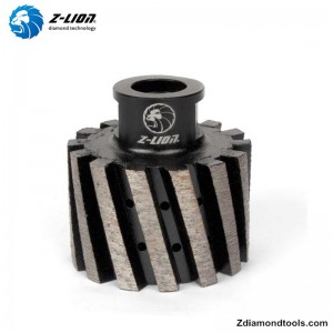 ZL-Z01 Metal CNC-utrustning Diamond Finger Bit för konststen